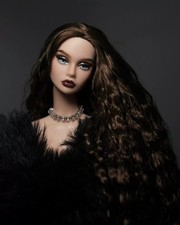 integrity toys OOAK Repaint nadja Fashion Royalty Custom Art Doll Head