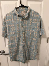 Faherty Artist Series Anna Kahalekulu Breeze Shirt Men's Large
