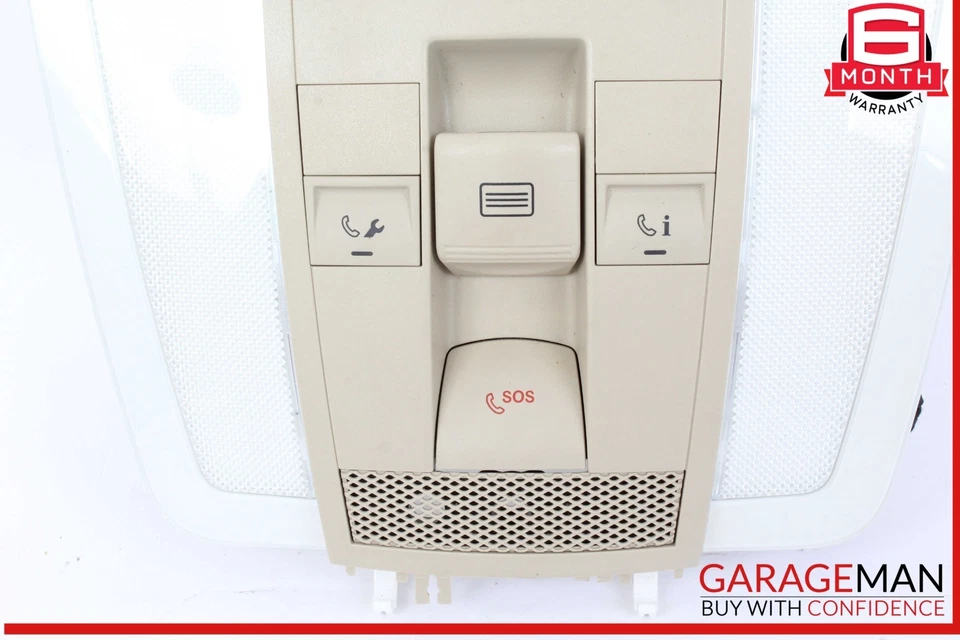 Conjunto de lâmpada 12-15 Mercedes X204 GLK350 C350 C63 AMG cúpula aérea bege - Imagem 3 de 4