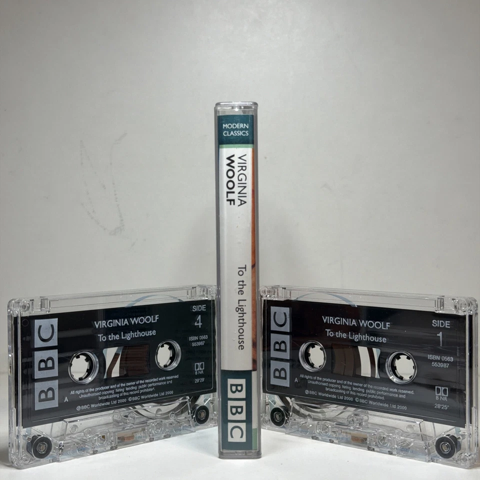 Virginia Woolf To The Phare Livre Audio Radio BBC 4 Full-Cast 2 X Cassettes - Image 3 of 4