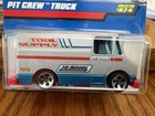 1998 HOT WHEELS #874 SILVER PIT CREW TRUCK Tool Supply Vintage VHTF