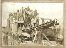 Antique c1920 Photograph~African American Railroad Workers~Pennsylvania RR Train