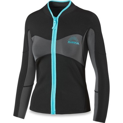 Dakine 1mm Neo Jacket Long Sleeve Rashguard, Women's Medium, Black New