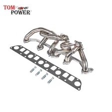 Stainless Steel Exhaust Header Manifold For Jeep Wrangler TJ 4.0L 2000-2006