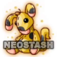 Neopets - Magical Spotted Blumaroo Plushie