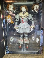 Stephen King's Movie IT Pennywise Reel Toys 2017 7" Moveable Action Figure NEW