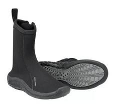 Sea-Doo Black Neoprene Water Shoes Boots Women's Size 9 or Men's Size 7 NEW