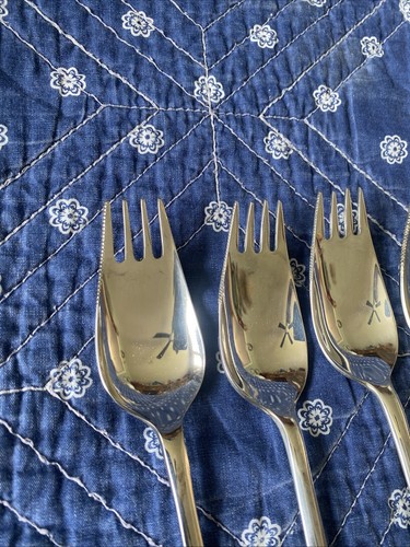 4 GENTRY ENGLISH TIP Sheffield England Stainless Spooniks Top Rarität - Bild 3 von 6