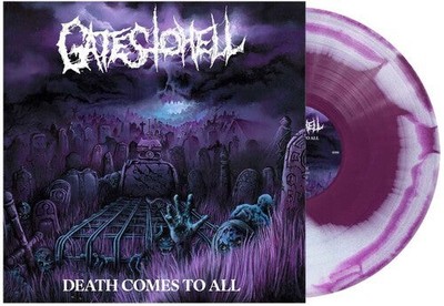 Gates to Hell Death Comes to All (Limited Edition, Purple & White Swirl Colored