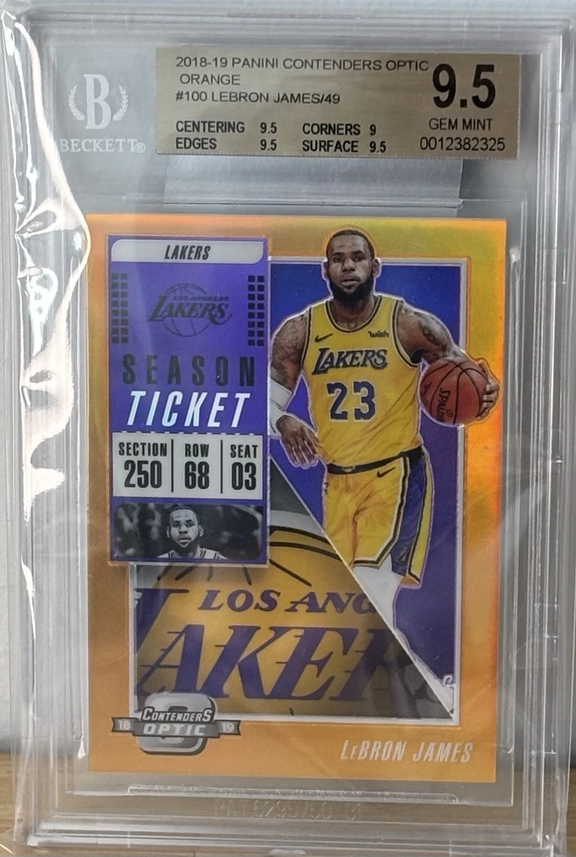その他 Lebron James 2018 Contender Optic Silver LeBron James 2018 Season Sports Trading Cards & Accessories for