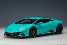 AUTOart 79211 1:18 Lamborghini Huracan EVO (blu glauco) 2019 (composite model /