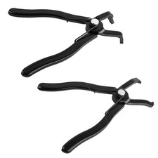 Car Push Pin Removal Tool Set 2pcs Angled Pliers For Trim Bumper Clips
