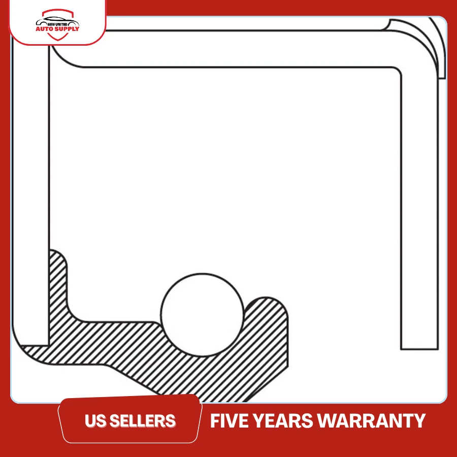 # 455860 Уплотнение колеса подшипника National - Изображение 2 из 2