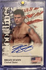 2012 Topps UFC Bloodlines Certified Autograph Issue Brian Stann #A-BS 63/88 (AU)