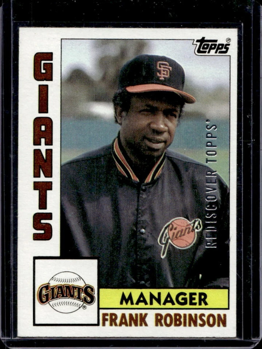 San Francisco Giants 1984 Season Baseball Sports Trading Cards