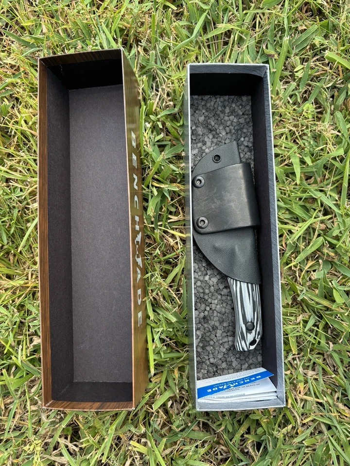 Cañón Cañón Oculto Hecho en Banco Mango Negro con Funda S30V TOTALMENTE NUEVO Foto 3 de 4