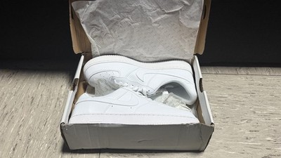 Nike Air Force 1, Weiß, Größe 46 (12US) Fresh Leder DM0211-100 Gebraucht