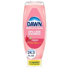 Dawn Gentle Clean EZ-Squeeze Dishwashing Liquid Dish Soap, Pomegranate and R...