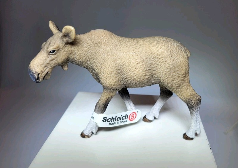 Schleich Moose Cow Female 14620 Retired Tagged Wildlife Forest