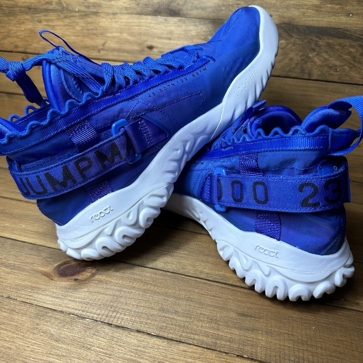NEW Nike Jordan Proto-React Hyper Royal/Obsidian White Mens  display picture 1
