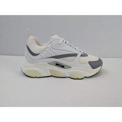 Dior B22 sneakers in white and silver BNWB 42