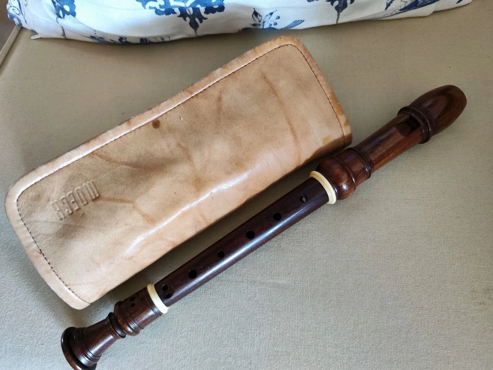 Sopran Blockflöte Moeck Rottenburgh Nr. 429 aus Palisander Barocke Griffweise