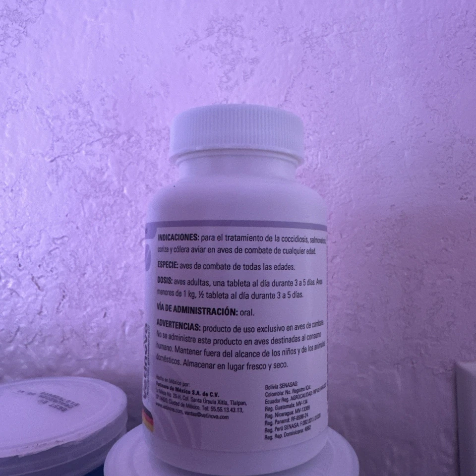 Coxiflex 100 Comprimidos Para Infecciones Avícolas (Coccidicida y antibacteriano) Foto 3 de 4