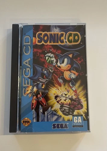 Sonic CD (Sega CD 1993) Complete CIB - Tested - Authentic w/Reg card