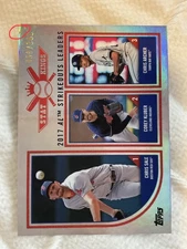 2018 Topps Stat Kings Foil 324 Chris Sale Corey Kluber Archer 60/100