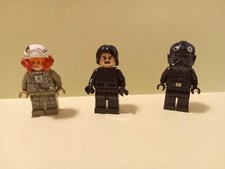 Lotto 3 minifigures LEGO Star Wars - Kylo Ren + pilot A-wing + pilot caccia TIE