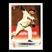Kervin Castro RC 2022 Topps Rookie Giants