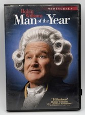 Man of the Year DVD Widescreen Robin Williams Jeff Goldblum Lewis Black 2006