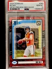 2024 Bo Nix #369 Optic Preview Red Wave Prizm (RC) Psa 10 💎