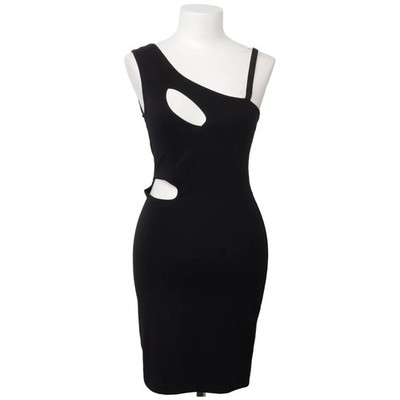 La Haine Inside Us, Kleid, Größe: S, Schwarz, Elasthan/Viskose, Einfarbig #cvJ