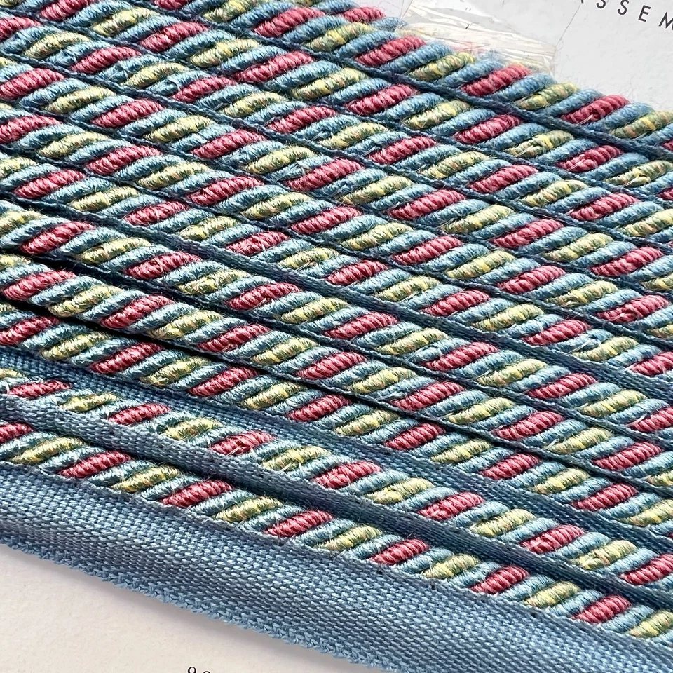 Lote Samuel & Sons Annecy Cordón Con Cinta Azul Claro/Rosa Rosa Rojo/Verde Foto 4 de 4