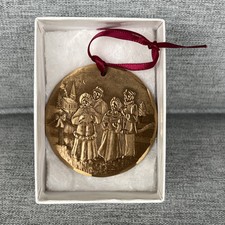 VTG Wendell August Forge Holiday Harmonies Solid Bronze Ornament 1999