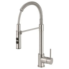 IKEA VIMMERN RUBINETTO CUCINA ACCIAIO INOX SPRUZZATORE MANUALE INCASSO 103.052.89 NUOVO