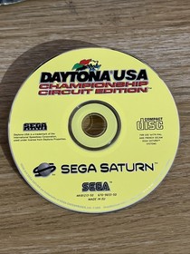 Daytona USA And Championship Circuit Edition Sega Saturn With Manuals PAL