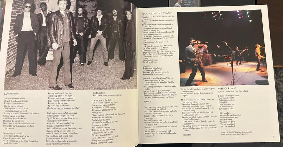 Bruce Springsteen & The E Street Band Live/1975-85, 3 Cassette set. NM/EX - Image 3 of 4