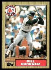 1987 Topps Bill Buckner Boston Red Sox #764