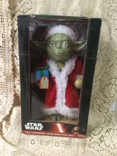Star Wars Yoda NUTCRACKER  Disney Christmas Santa Yoda  Kurt Adler NIB