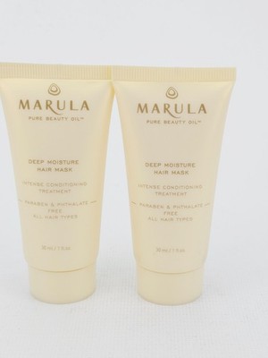 Marula Deep Moisture Hair Mask Conditioning Treatment 1 oz Lot of 2