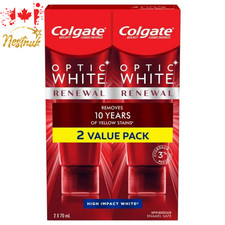 Colgate Optic White Renewal High Impact White Toothpaste 2 Pack
