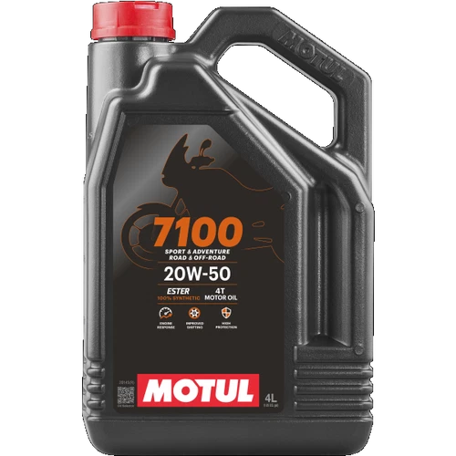 ✅Fits MOTUL 104104 ENG. OIL.20W/50 MOTUL 7100 ESTER 4T/4L  ⭐UK Seller⭐