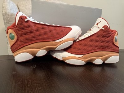 Air Jordan 13 Retro Dune Red Sneakers Size 8.5