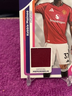 2025/26 Topps Premier League Kobbie Mainoo Relic Card #RE