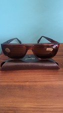 Persol Ratti Meflecto 58244 Havana Vintage Sunglasses. Made in Italy