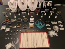 82 Pieces  Wholesale Jewelry Lot Mixed Styles. $20 PER PIECE Wholesale