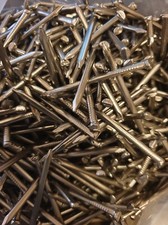 50 mm OVAL NAILS BRAD HEAD STEEL 50 mm packs of 100