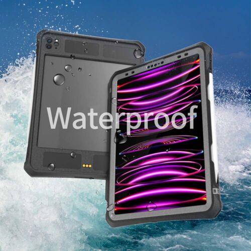 Hülle für IPad Pro 11 Zoll 5./4./3. Gen wasserdichte Hülle stoßfeste Schutzhülle - Bild 2 von 15